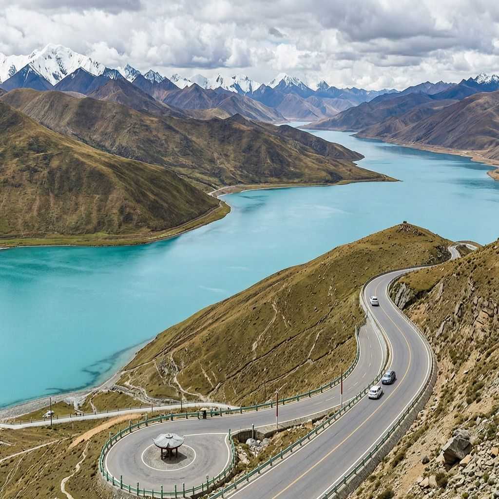 西藏自驾游地图